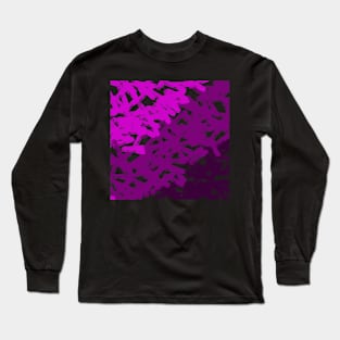 Abstract Art monochrome pattern Long Sleeve T-Shirt